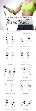 Arms Shoulders Dumbbell Workout Routine Sleek Sexy