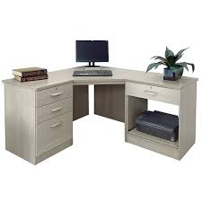This white corner desk and pedestal set make up a functional office unit. R White Cabinets Set 12 Corner Desk With Printer Drawer Units Quick Buy Hafren Furnishers