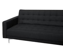 Corner Unit Sleeper Couch Black