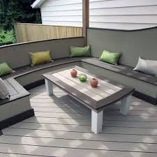 56 Inspiring Deck Bench Ideas For Your