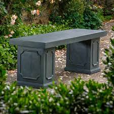 berland cast stone outdoor bench