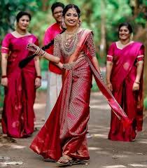 bridal saree styles