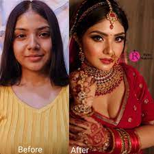 richa makeover makeup artist beauty