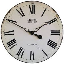 Lascelles Smith Wall Clock Dia 50cm