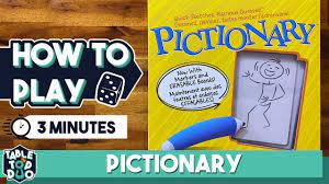 how to play pictionary in 3 minutes