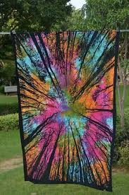 Tapestries Cotton Forest Tree Of Life