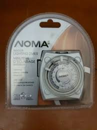 Noma Indoor Lighting Timer 2 Settings