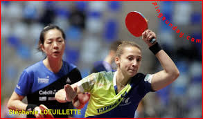 female table tennis players
