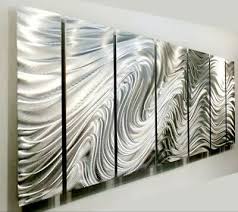 Metal Wall Art Panels Modern Sculpture