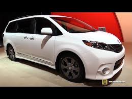 2017 toyota sienna exterior and