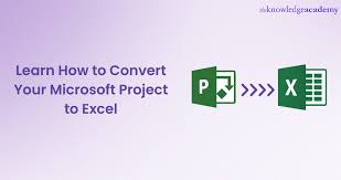 convert microsoft project to excel