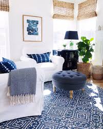 blue and white decorating ideas for