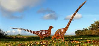 Pheasant Garden Sculptures Garden Art