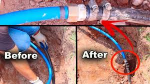 pex pipe from meter to house you