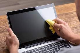 clean your laptop screen and keyboard