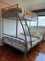 ikea bunk bed with lower deck mattress
