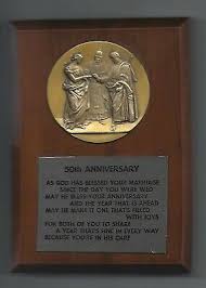 Years of service crystal plaques can commemorate an individual's quality of work and the contributions they've made to a specific industry. Plates Plaques 50th Anniversary Vatican