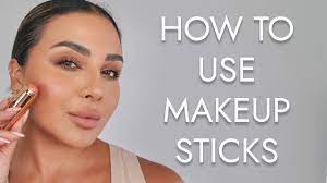 how to apply cream stick makeup nina