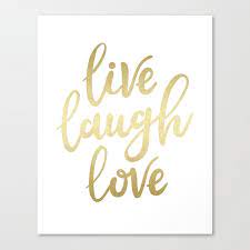 Live Laugh Love Ii Canvas Print By