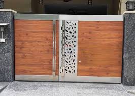 stainless steel gates commercial