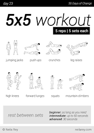 No Equipment 30 Day Workout Program