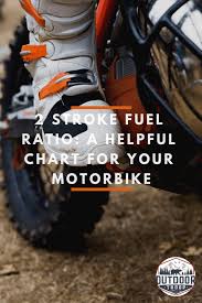 2 Stroke Fuel Ratio A Helpful Chart For Your Motorbike