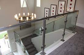 Glass Panels With All Stainless Steel