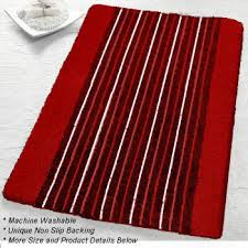high quality striped bath mats under