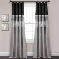 lined blackout window curtain panel