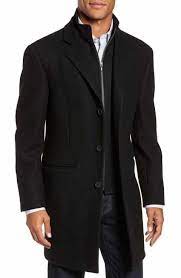 Carson Wool Blend Overcoat Overcoats