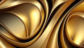 Premium Ai Image Gold Wallpapers That