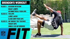 train with an nfl linebacker 15 minute