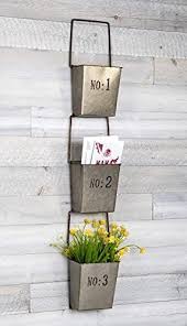 Wall Pocket Planters Country Rustic