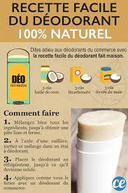 recette déodorant maison facile