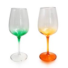 Plastic Wine Party Glasses In