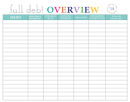 Full Debt Overview Paying Off Credit Cards Debt Payoff