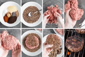 coffee rubbed homemade burgers the