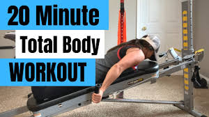 20 minute women s total gym workout