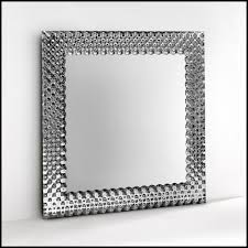 Mirror 146 Glass Pearl Square