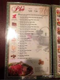 menu of pho la in san jose ca 95123