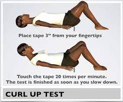 test your abdominal muscle strength