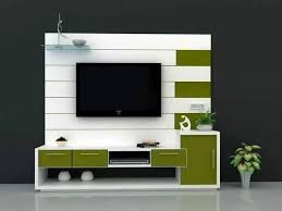 White Acrylic Modern Tv Unit