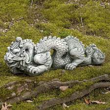 Dragon Small Stone Garden Statues