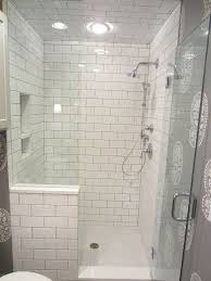 Bathroom Shower Ideas With Half Wall