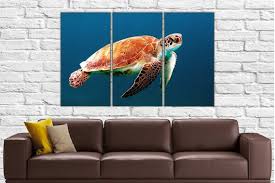 Sea Turtle Wall Art Sea Turtle Print