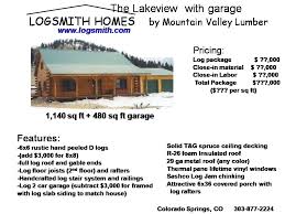 Cabin Packages Logsmith Homes
