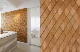 Wood Shingles To Create An Accent Wall
