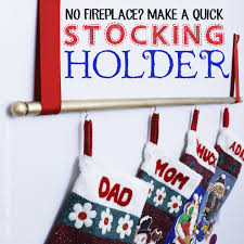 Make A Simple Stocking Holder