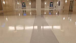 terrazzo floors full strip and wax