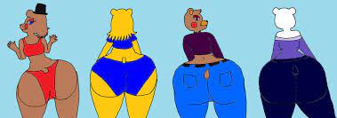 Big Booty Ladies From FNAF 4 by Ant-D on DeviantArt